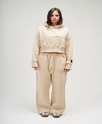 SEEMLY BABY HOODIE BEIGE M