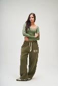 SEEMLY WINTER SWEATPANTS OLIVE S