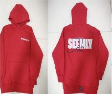 SEEMLY HOODIE TRIPPER WHITE L