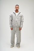 SEEMLY SWEAT SHIRT LIGHT GREY L