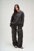 SEEMLY Q-ZIP DARK GREY L