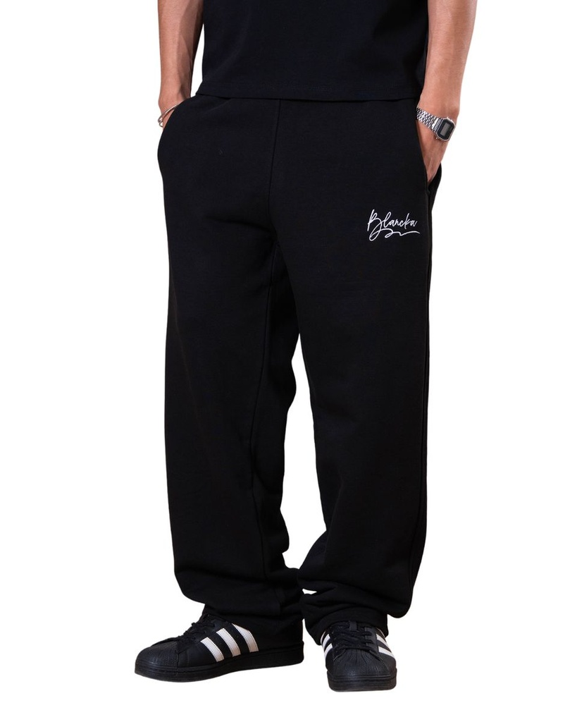 BLANCKA SUMMER SWEAT PANTS BLACK S
