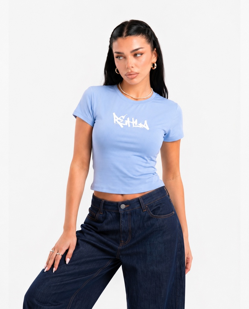 REHLA BABY TEE BABY BLUE M