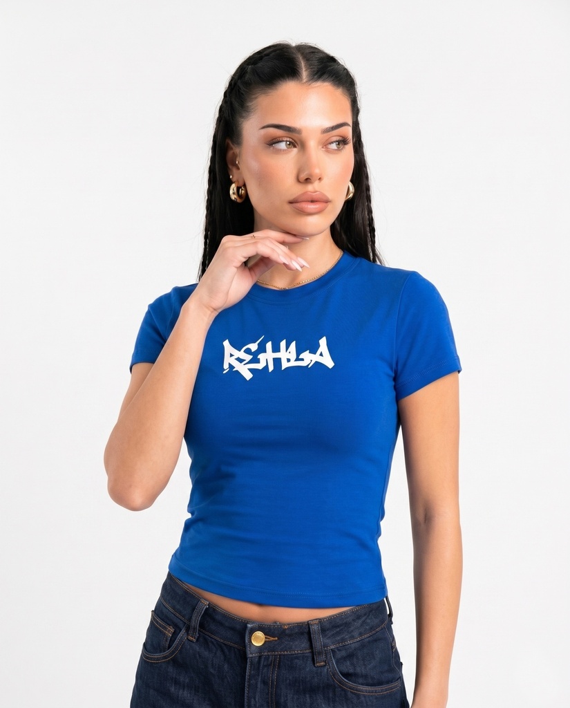 REHLA BABY TEE BLUE S 