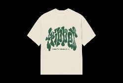 SEEMLY TRIPPY TEE BEIGE S