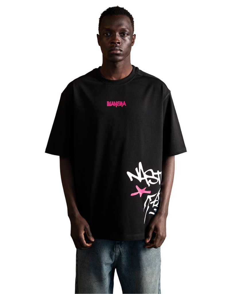 BLANCKA SIDE GRAFFITI BLACK XL