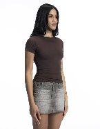 SEEMLY SUMMER ROUND TOP BROWN L