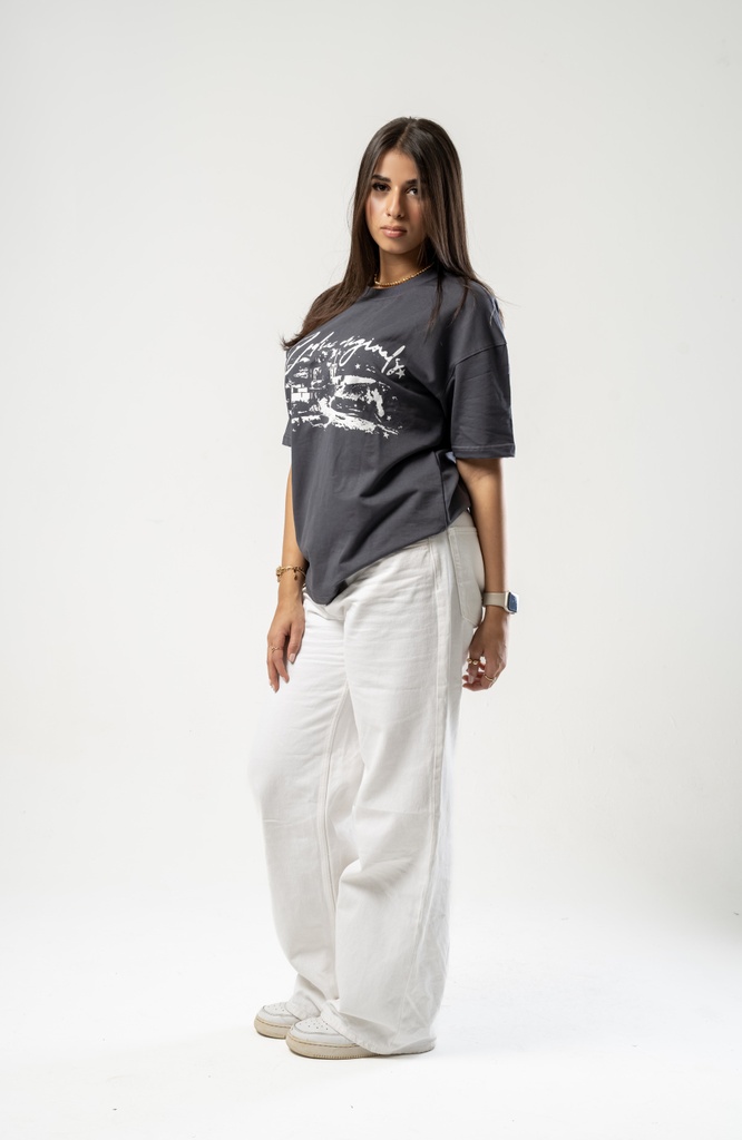 ZODIAC ORIGINALS TEE GREY L