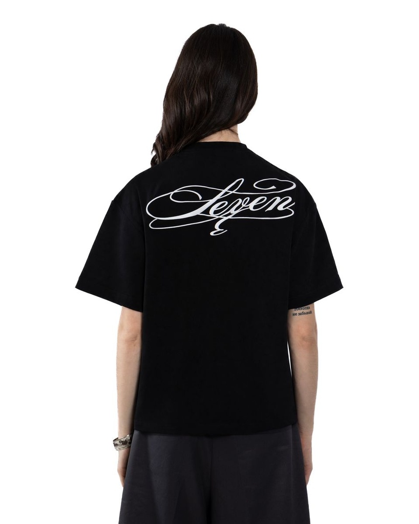 27 CLASSIC SEVEN BLACK TEE L