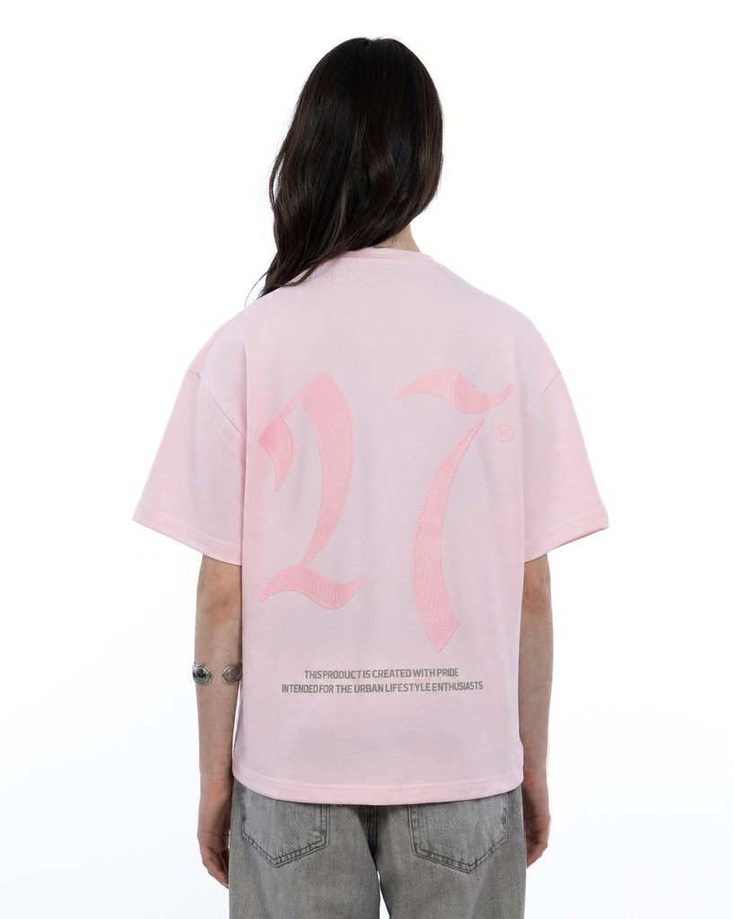 27 PUFF TEE PINK M
