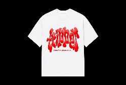 SEEMLY TRIPPY TEE WHITE XS