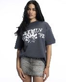 SEEMLY COLLECTIVE TEE GREY L