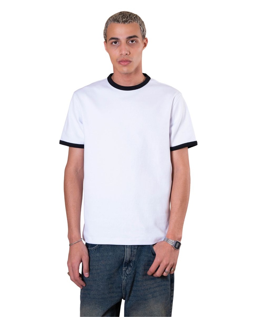 BLANCKA RINGER TEE WHITE S