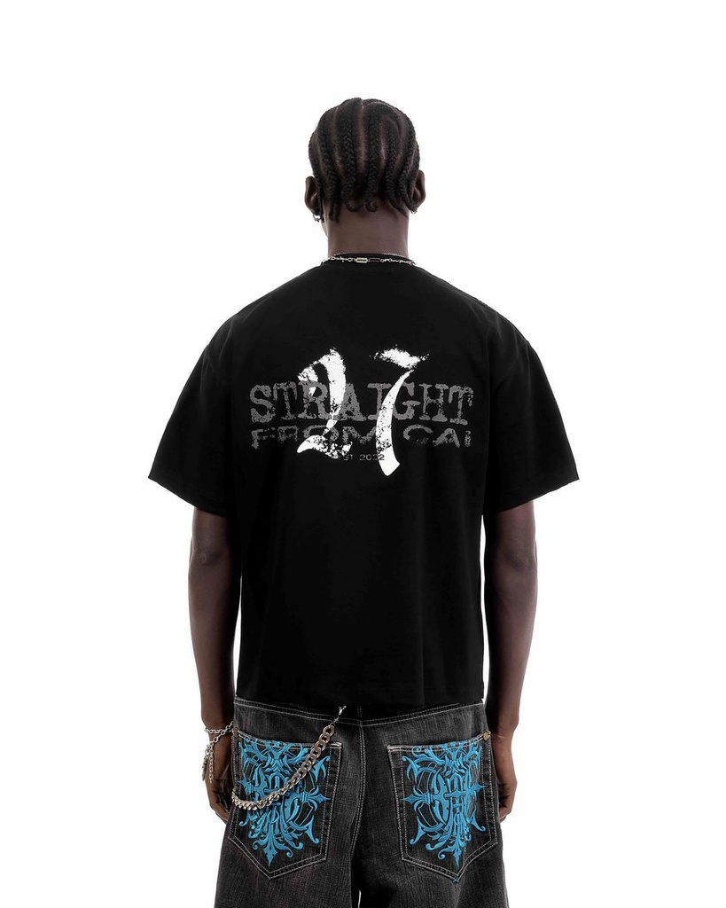 27 STRIAGHT FROM CAI BLACK TEE S