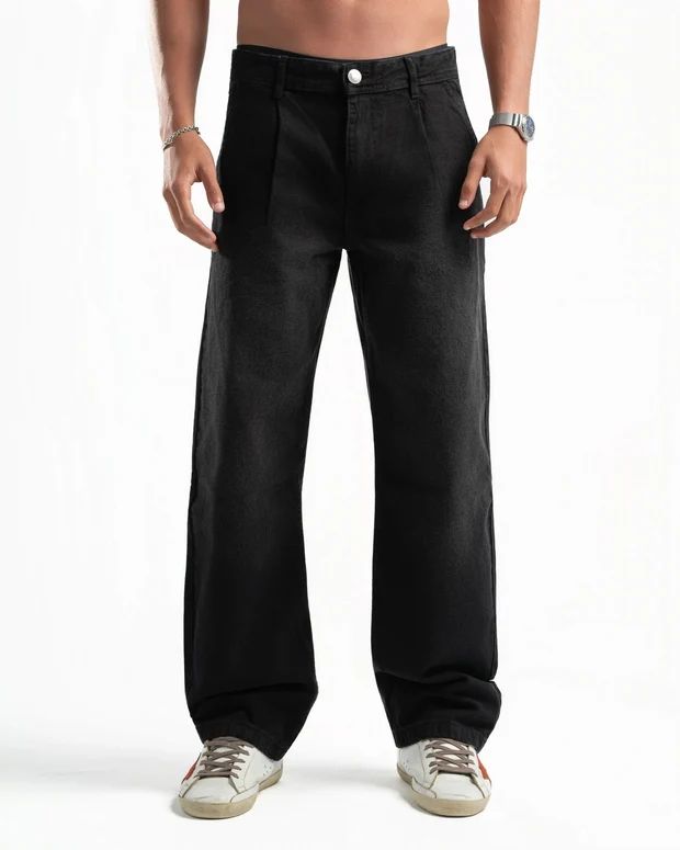 SPIRAL BASIC JEANS BLACK 34