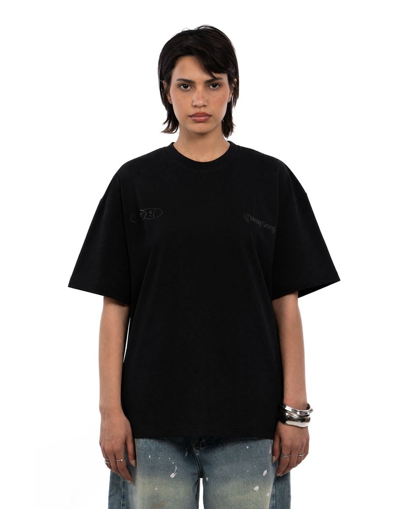 27 ESSANTIAL BLACK TEE S